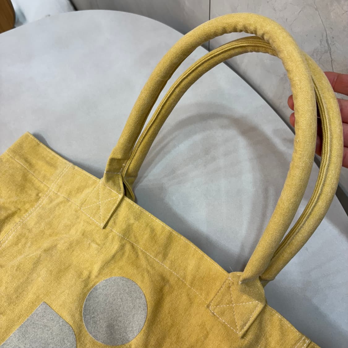 이자벨 마랑 옌키 옐로우 토트백 상품이미지6