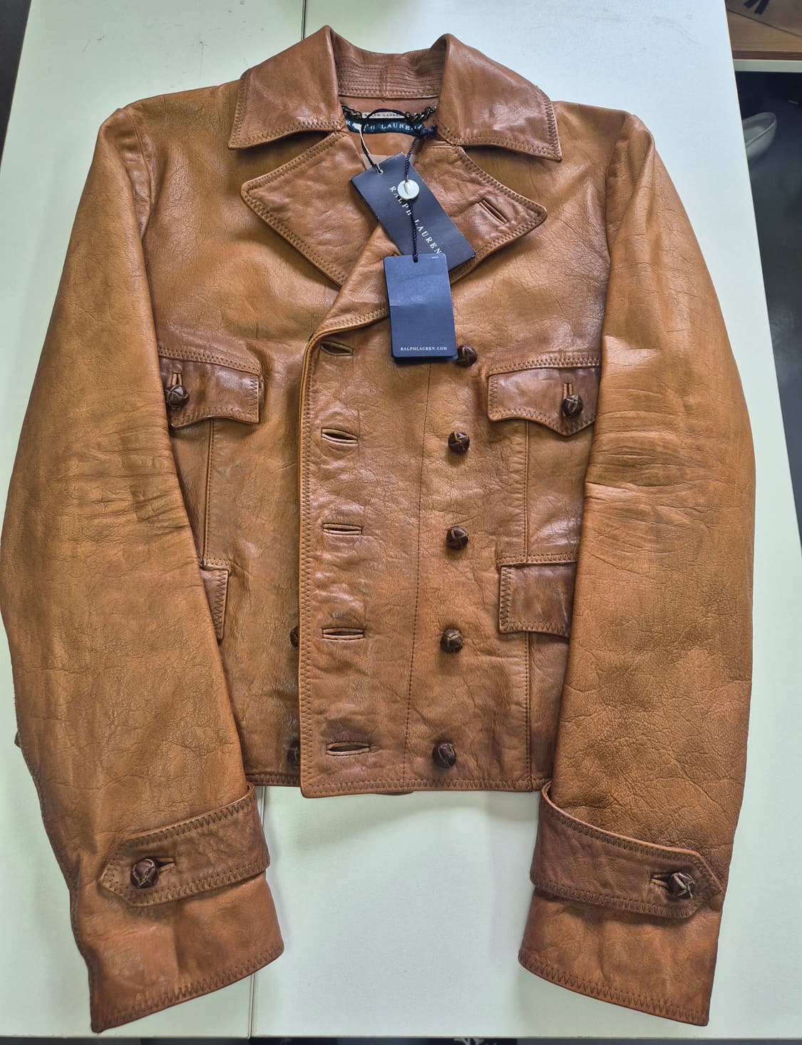 랄프로렌 밀리터리 가죽 자켓 # 새상품 #무료택배 상품이미지1