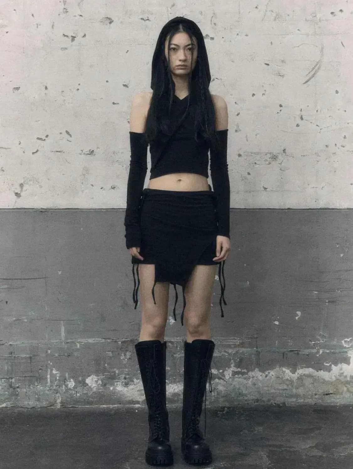 보헤미안서울 레이어드 스커트 상품이미지1