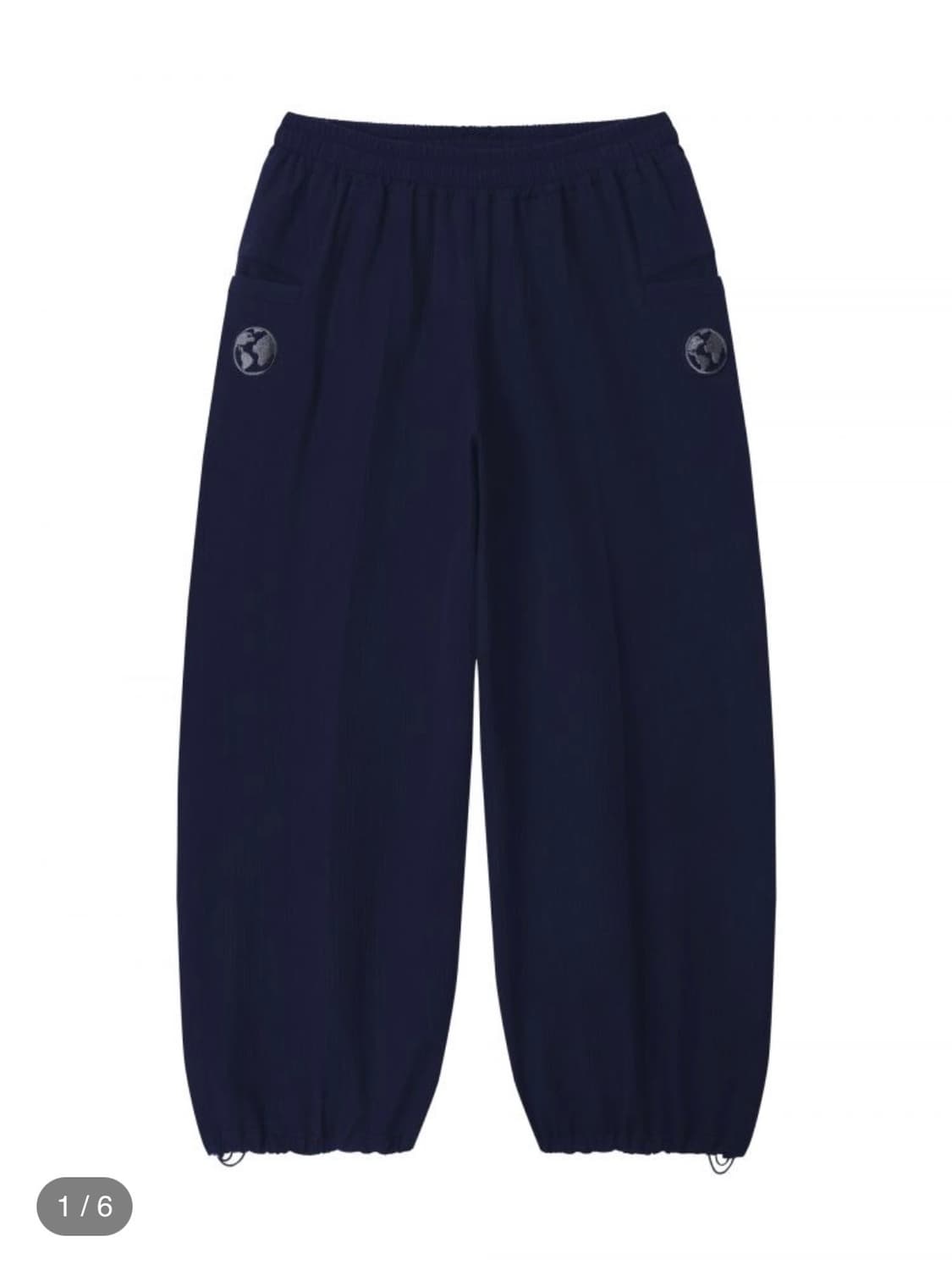 어스지구 UNISEX HANBOK PANTS (NAVY) 상품이미지1