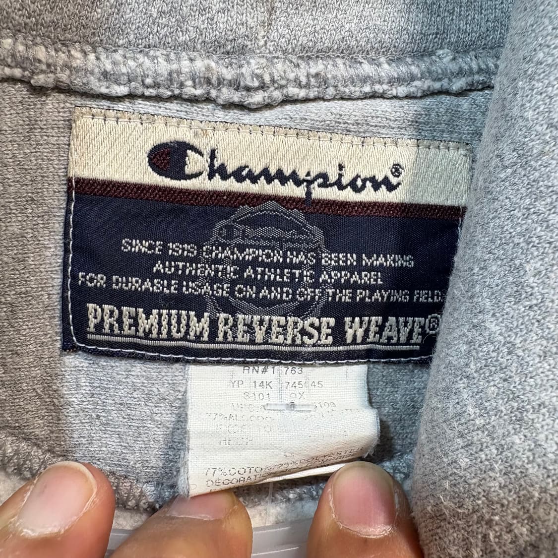 [L] CHAMPION 챔피온 리버스위브 USA 후드티 상품이미지6