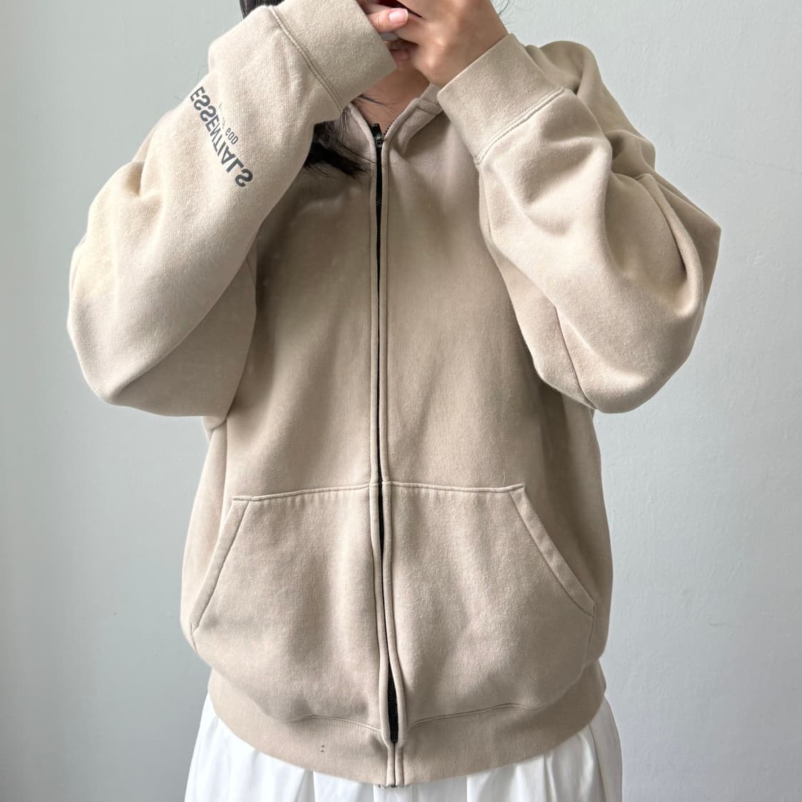 [L] 에센셜 피어오브갓 후드집업 상품이미지1