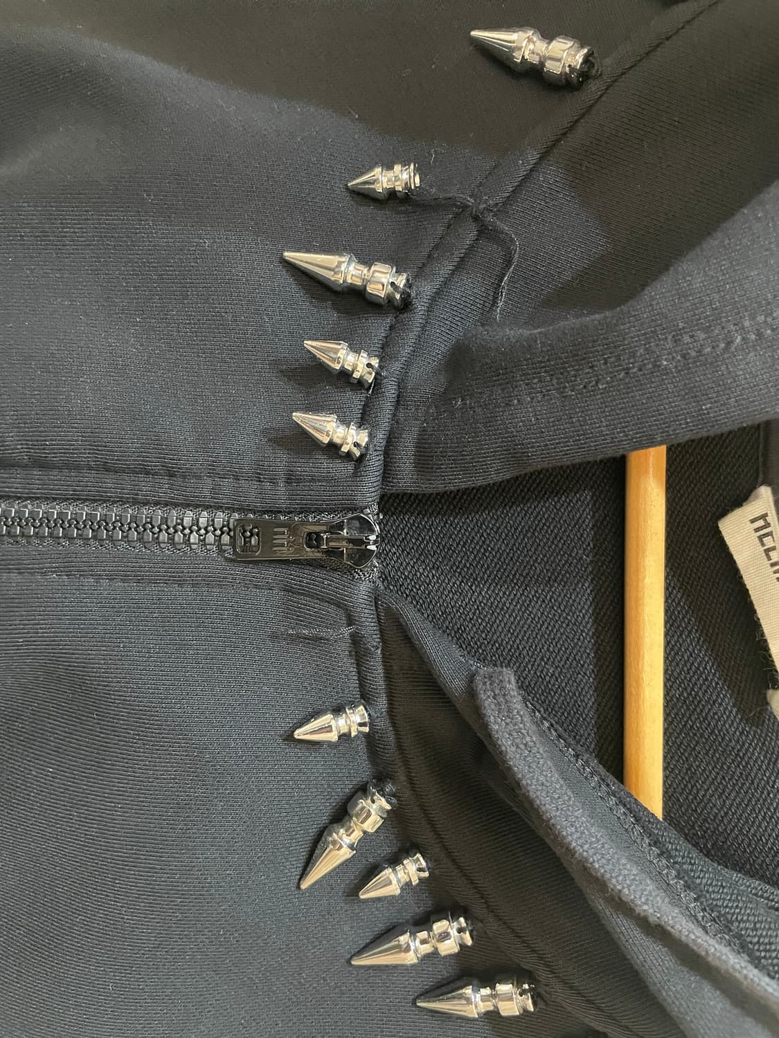 Helmut Lang stud collar hoodie 상품이미지6