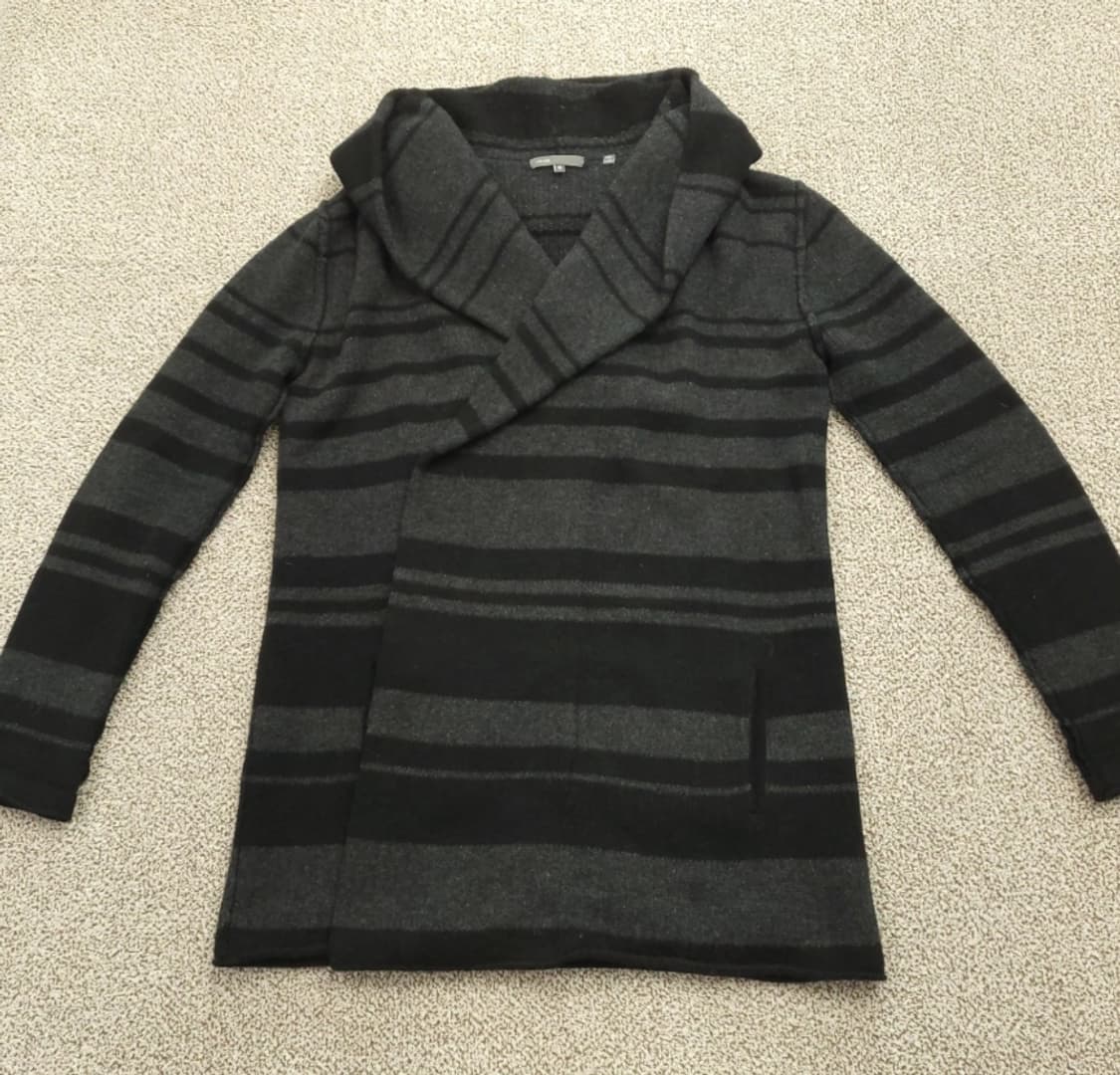 빈스 스트라이프 후드 가디건 66 상품이미지2