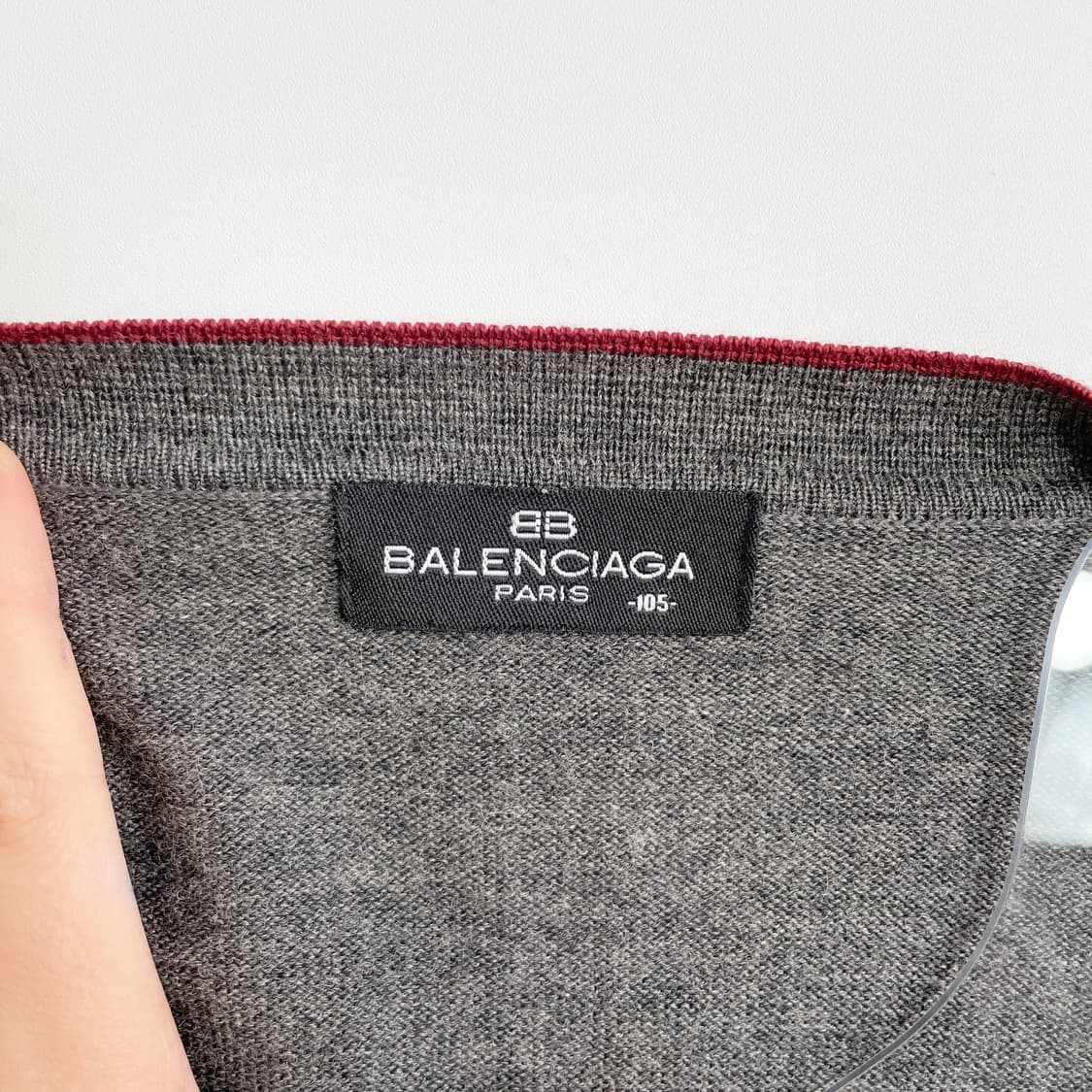 B1 발렌시아가 니트 가디건 105사이즈 상품이미지5