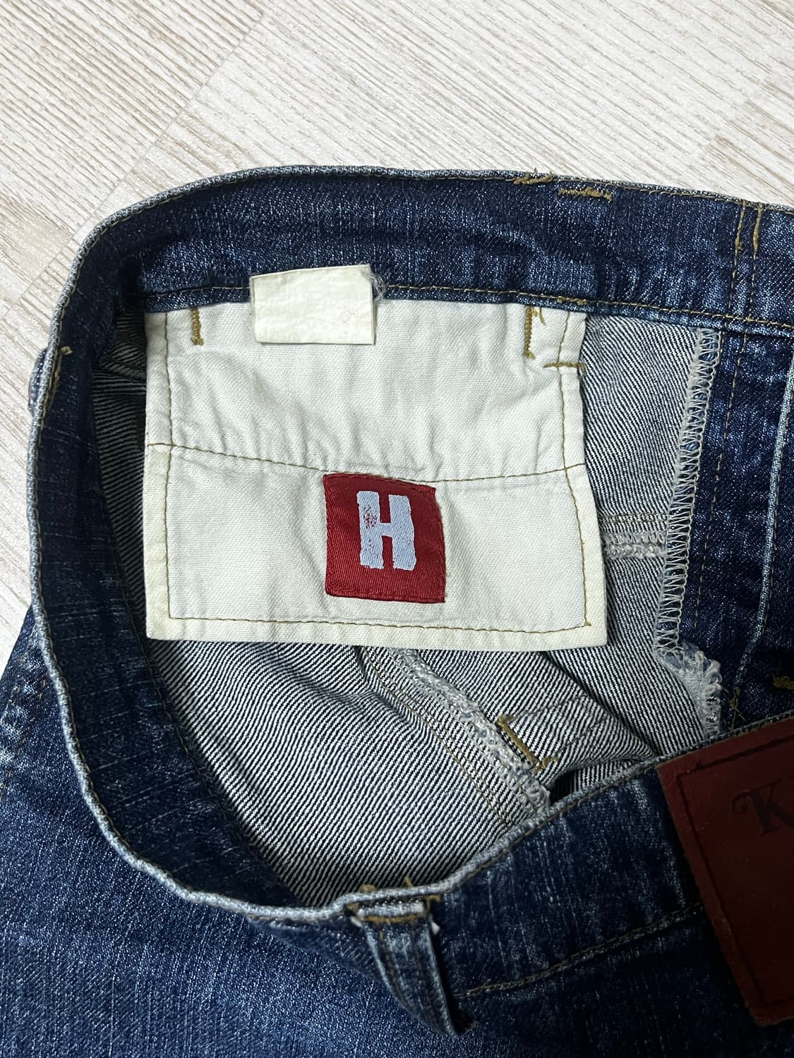 히스테릭글래머 빈티지 청치마 상품이미지4