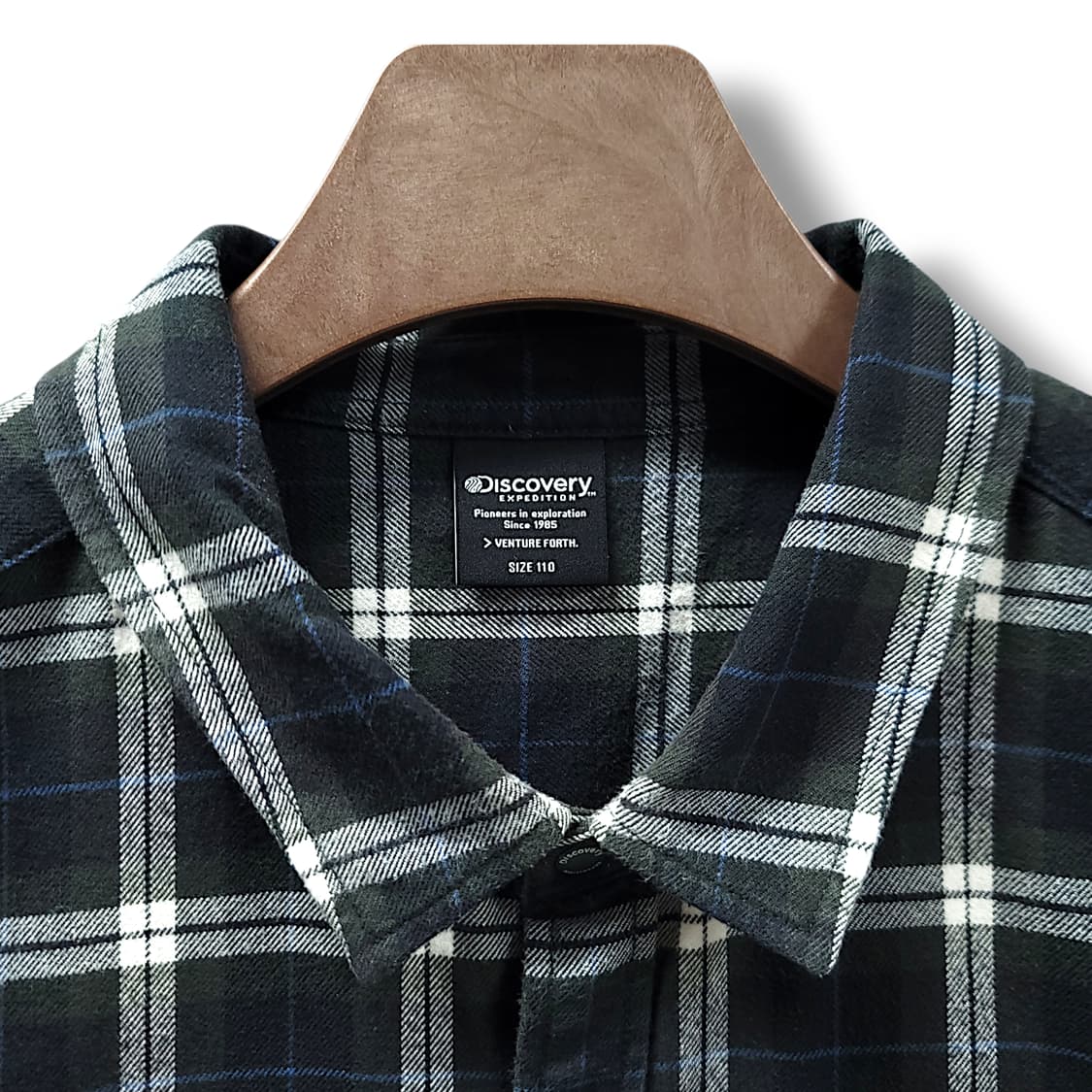 [110] 디스커버리 멀티컬러체크 코튼 폴리 혼방 긴팔셔츠 상품이미지9