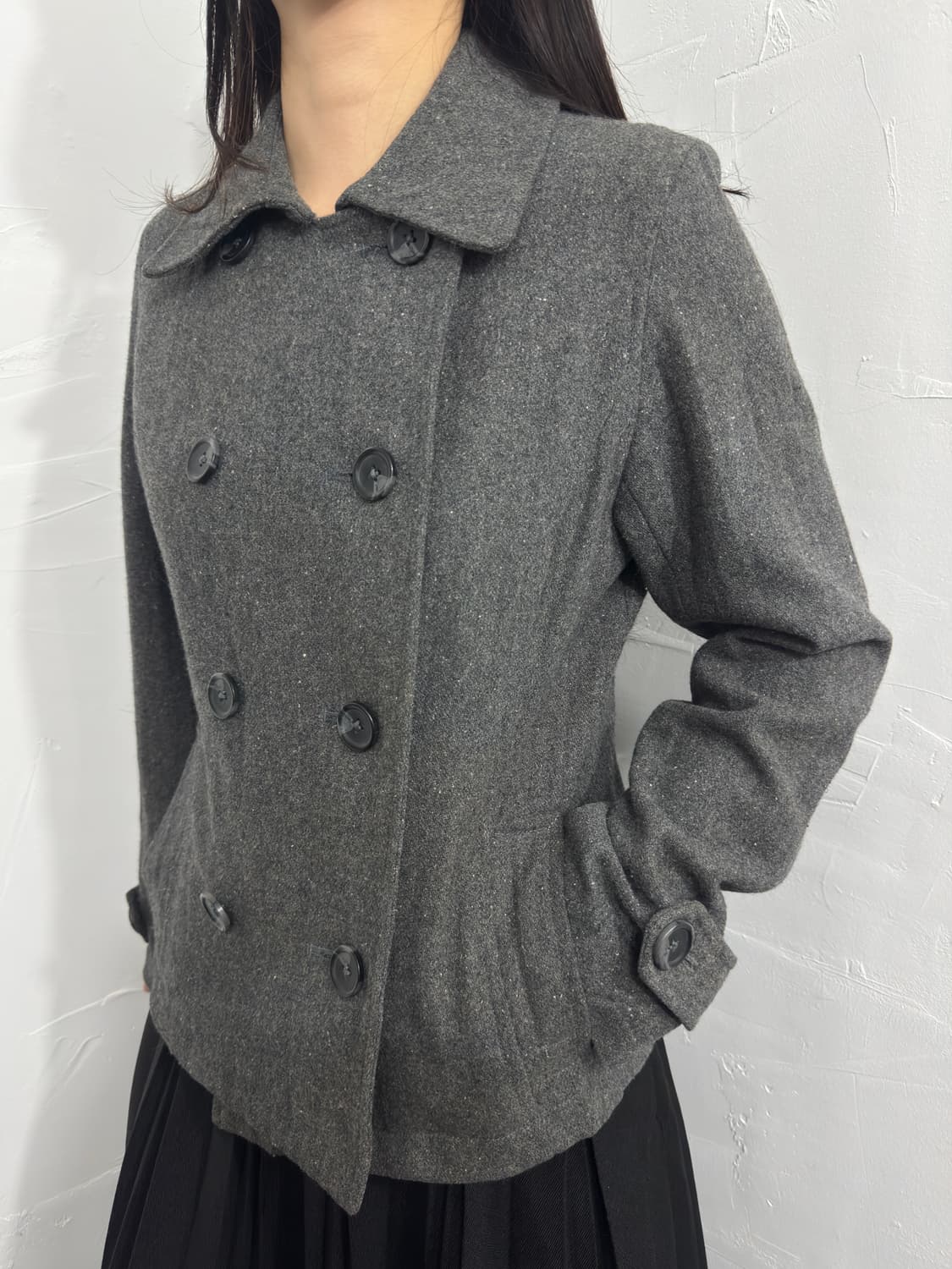 remus button wool jacket 상품이미지5