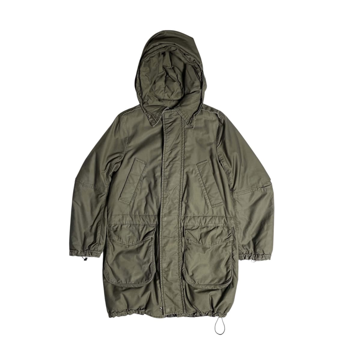 Zucca 코튼 와이어 후드 파카 상품이미지1