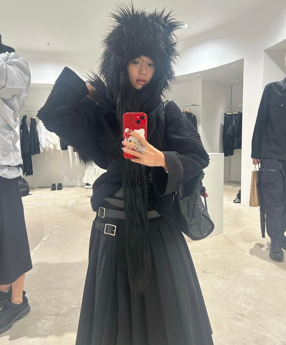 Junya watanabe belt skirt 나야와시님 착용 상품이미지1