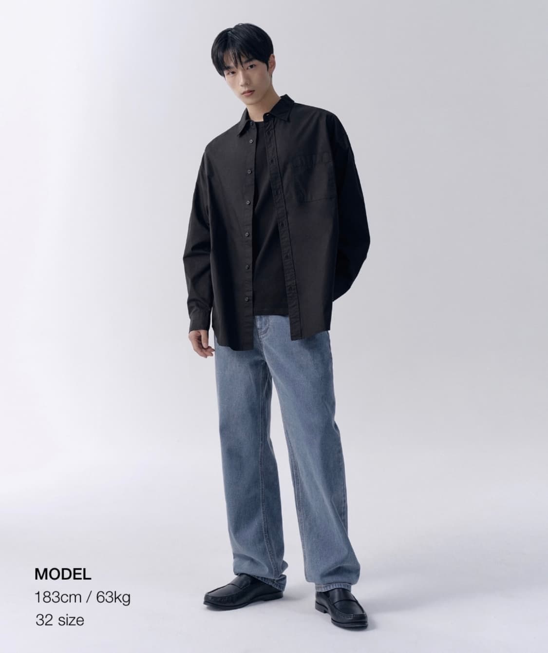 무신사스탠다드 레귤러핏 데님팬츠 라이트 인디고 34 상품이미지1