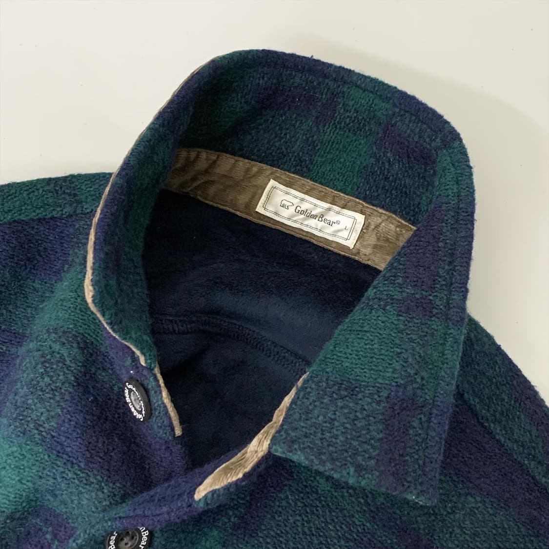 골든베어 블랙와치 폴리쉘 자켓 상품이미지5