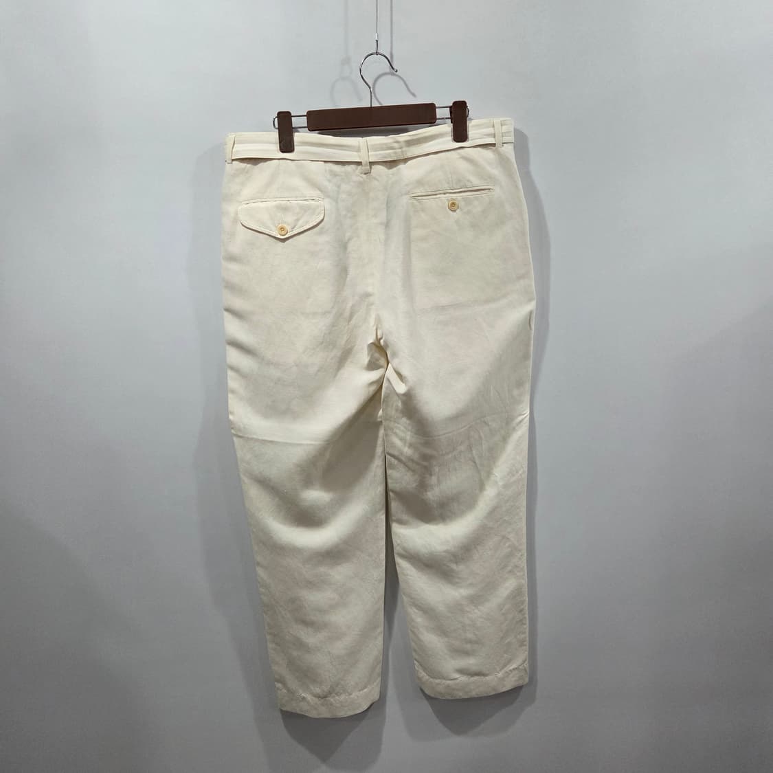 폴로랄프로렌 투턱 실크 블랜드 린넨팬츠 36/30 상품이미지2