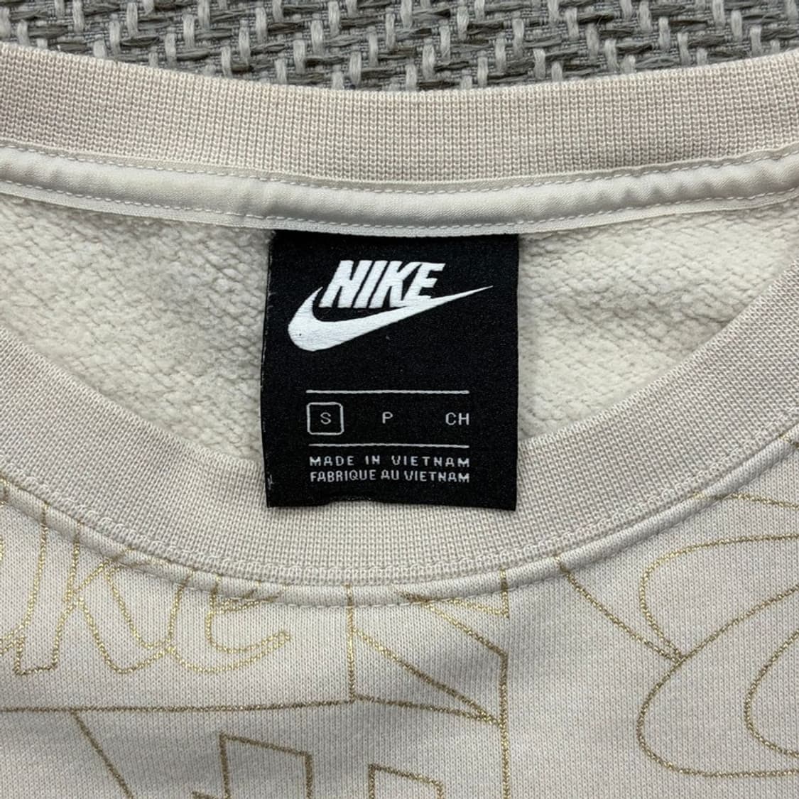 나이키 로고 골드패턴 맨투맨 v2323 상품이미지6