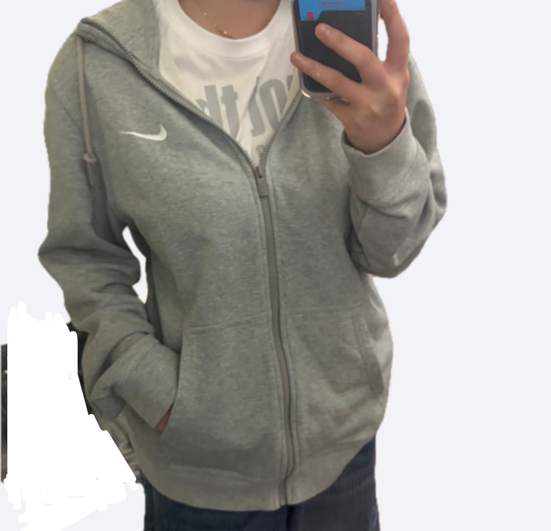 🩶나이키 스우시 그레이 후드집업🩶 상품이미지2