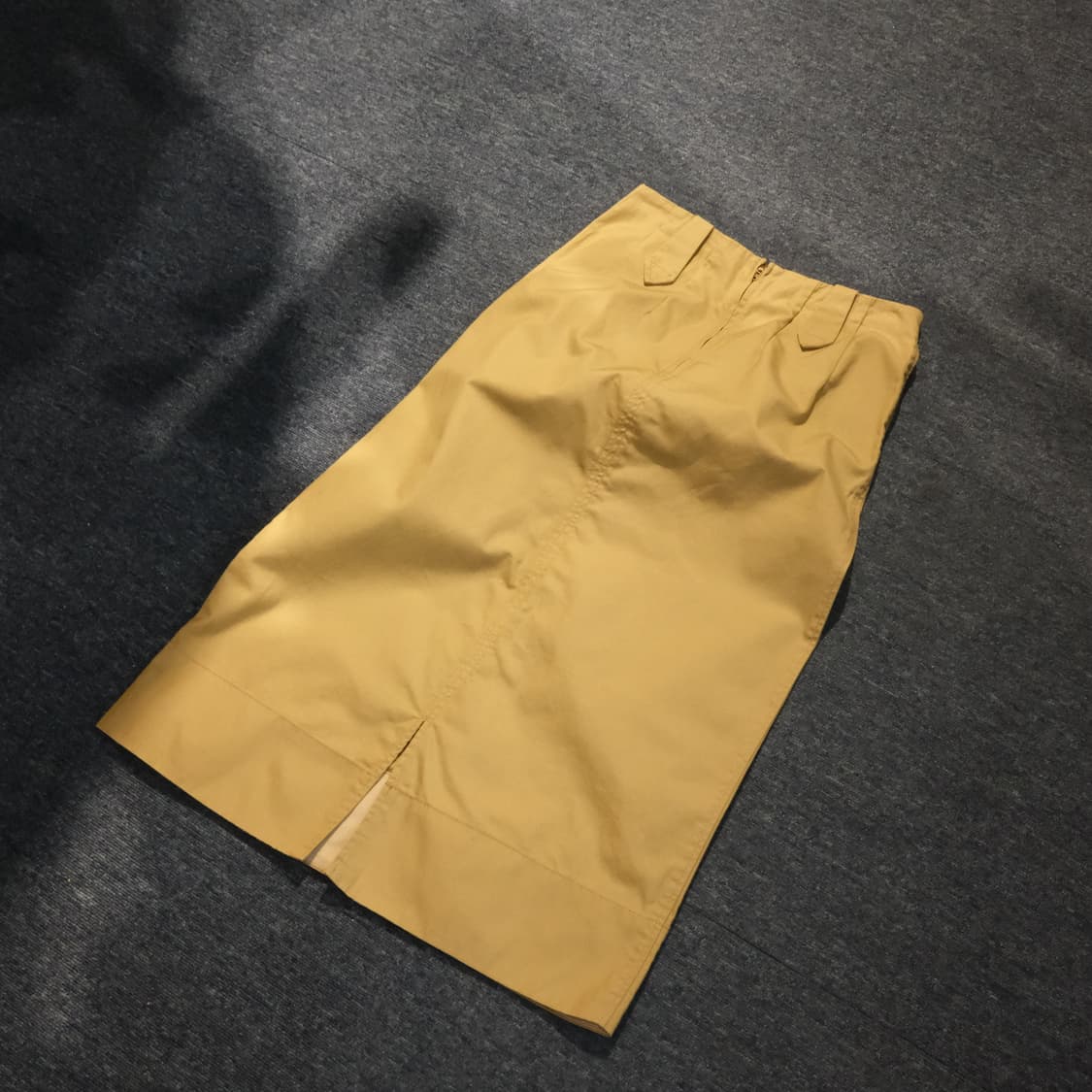 빔즈보이 베이지 면 스커트 상품이미지3