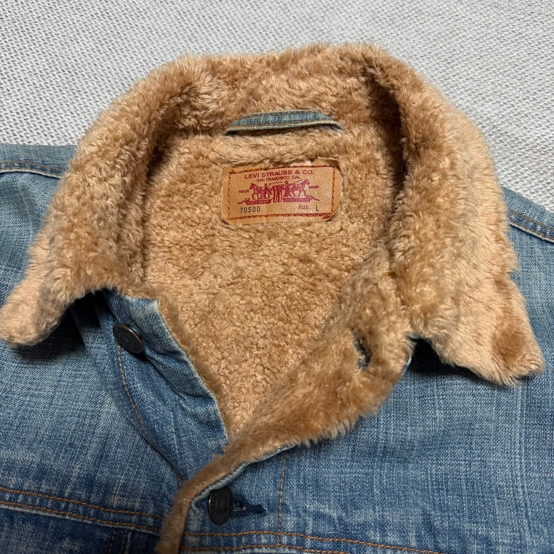 리바이스 쉐르파 데님 트러커 자켓 상품이미지2