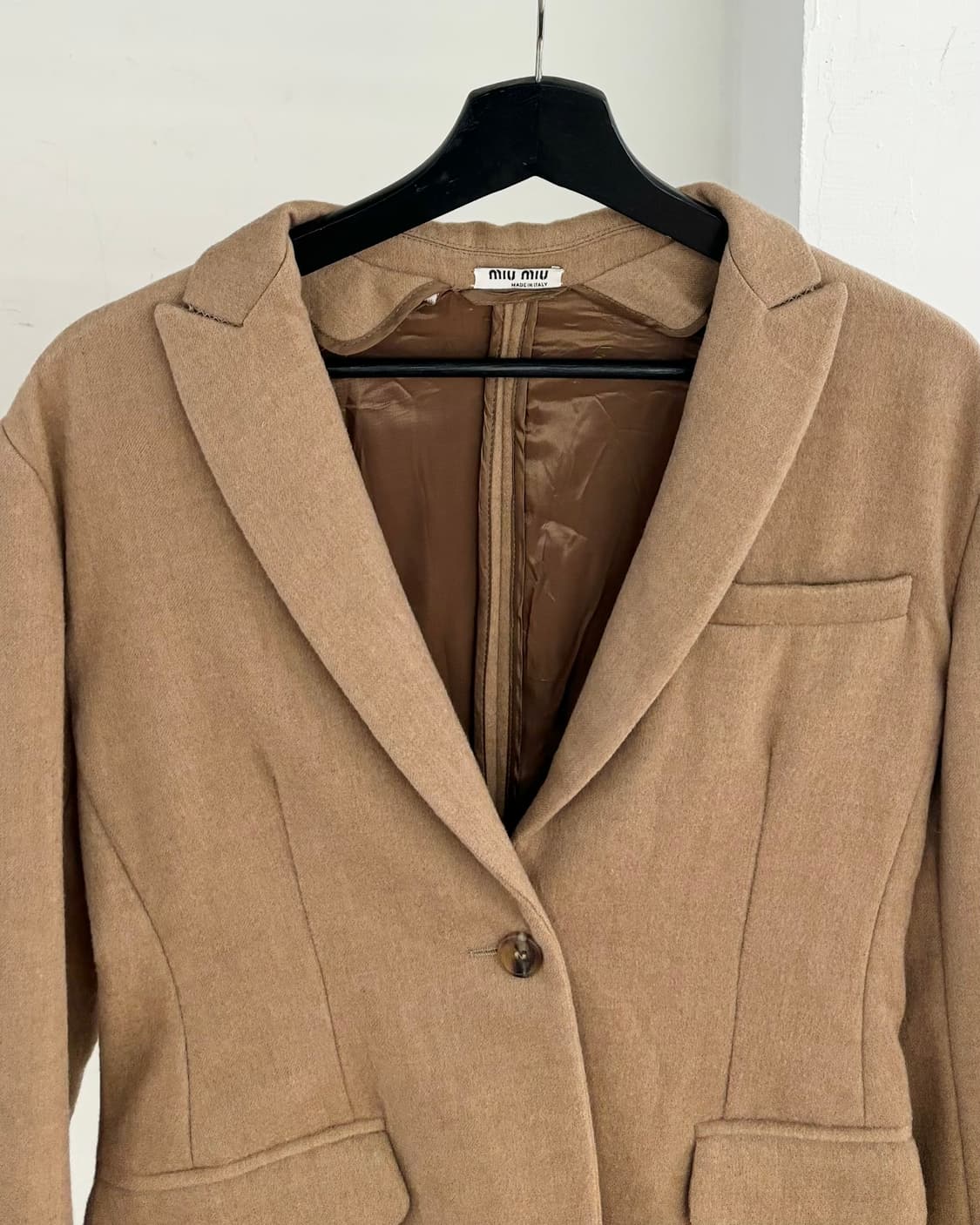 미우미우 베이지 블레이저 자켓 상품이미지2