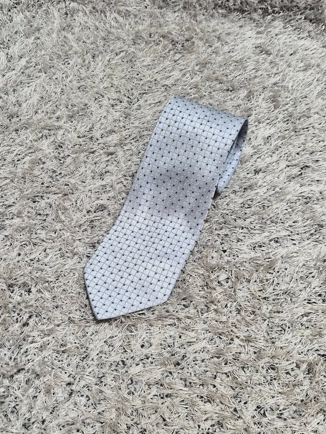 에르메네질도제냐Zegna 패턴 넥타이 Free - N33 상품이미지1