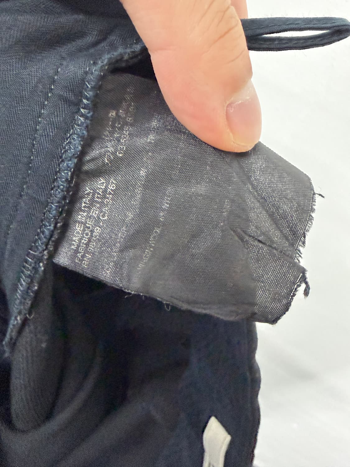 프라다 커브드 패널 트라우져 상품이미지10