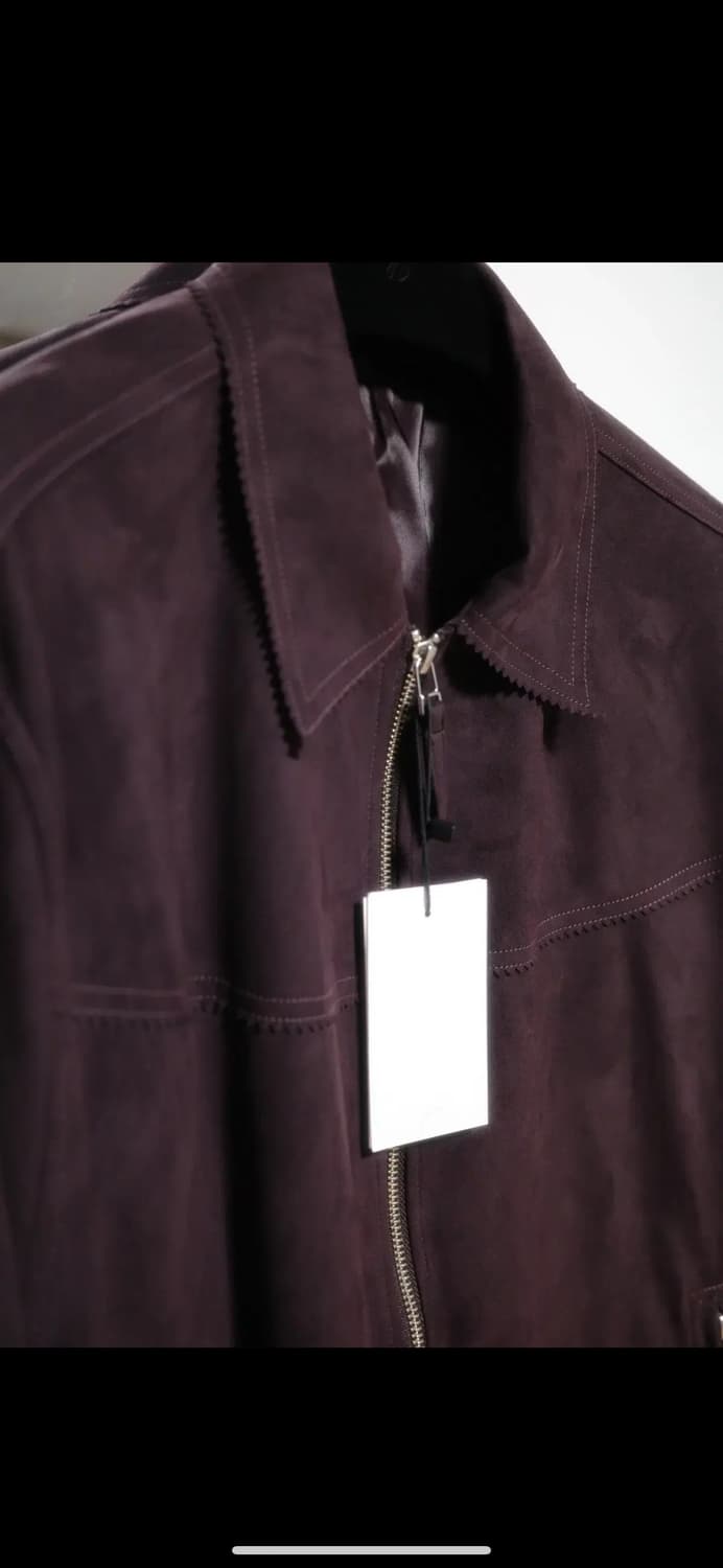 유스 Faux Suede jacket Deep Purple L 상품이미지1