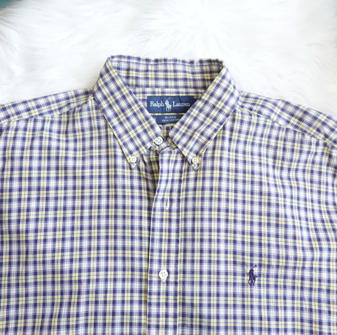 랄프로렌 체크 셔츠 1981 상품이미지3