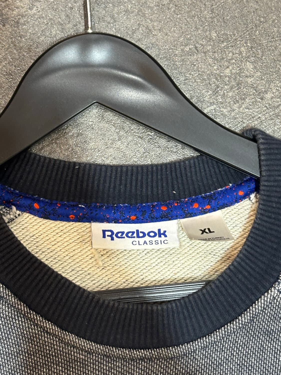 리복 올드스쿨 맨투맨 티셔츠 105사이즈 상품이미지5