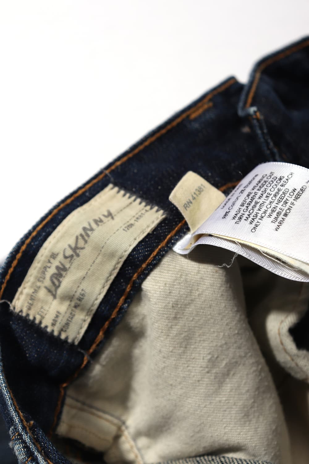 데님 앤 서플라이 랄프 로렌 로우 라이즈 스키니 팬츠 women 27 상품이미지5