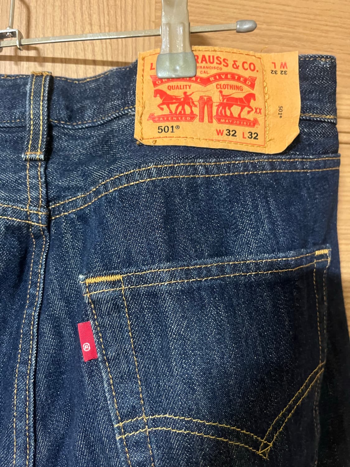 리바이스 501 데님팬츠 32x32 청바지 상품이미지2