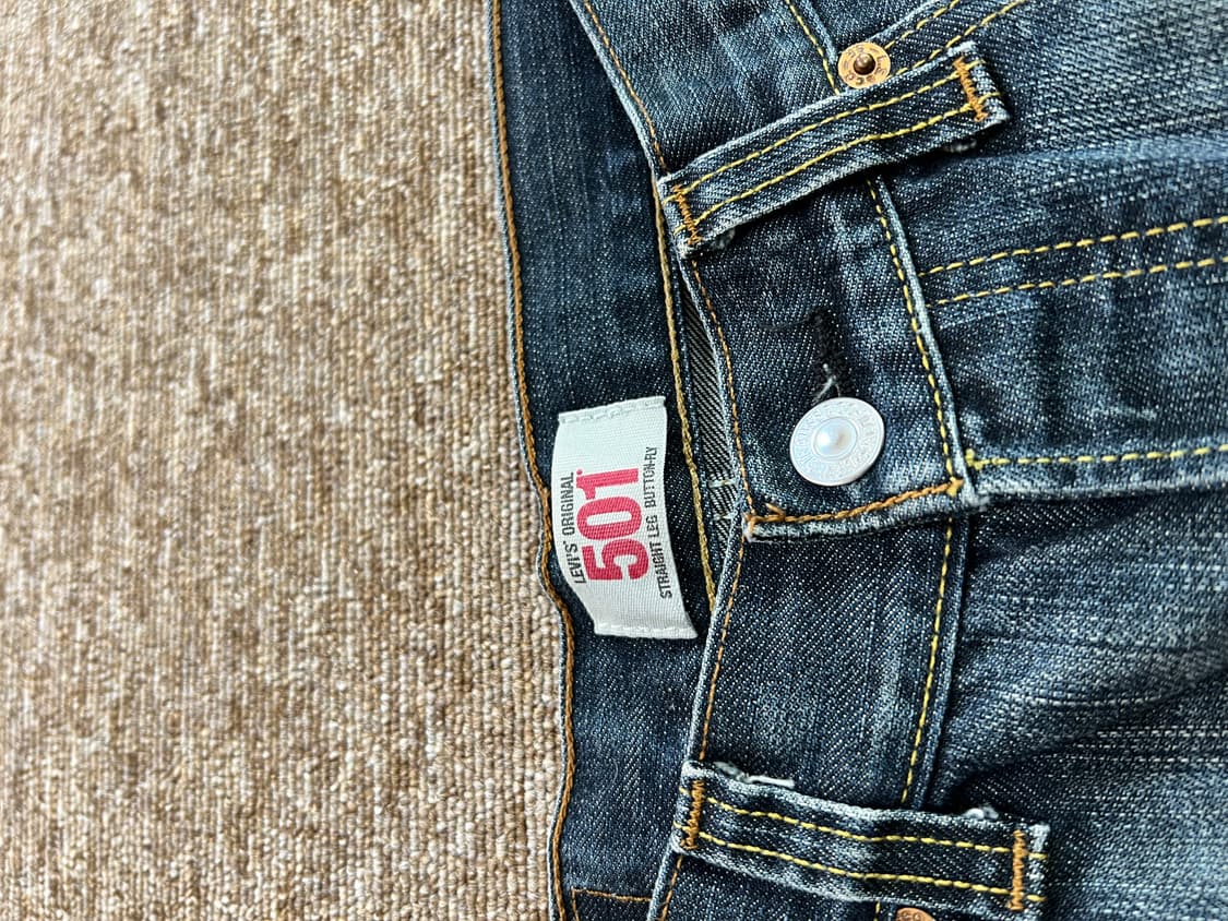 리바이스 501 데님 팬츠 W30 L32 상품이미지3