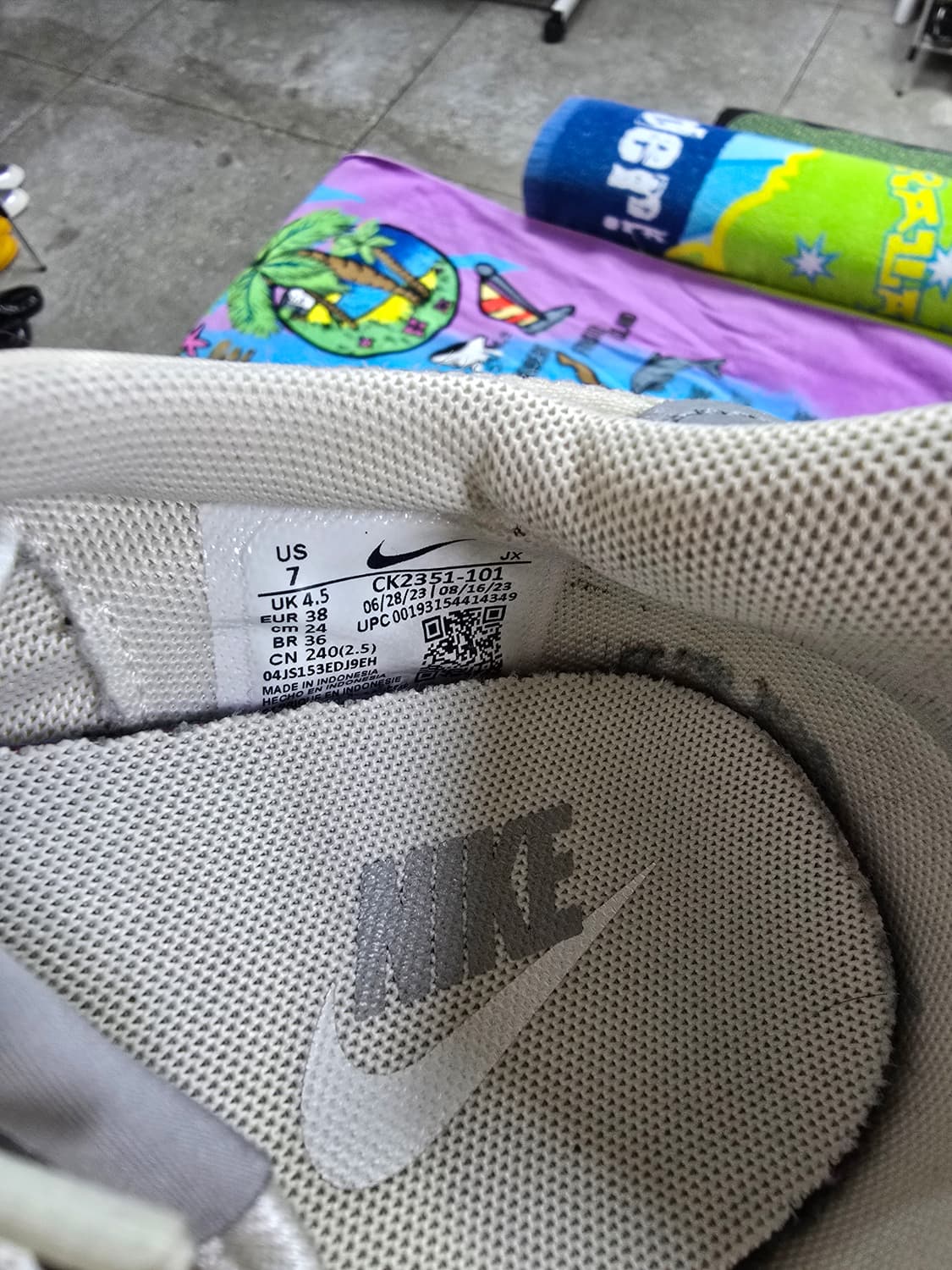 나이키 데이브레이크 베이지 운동화 (1468) 상품이미지6