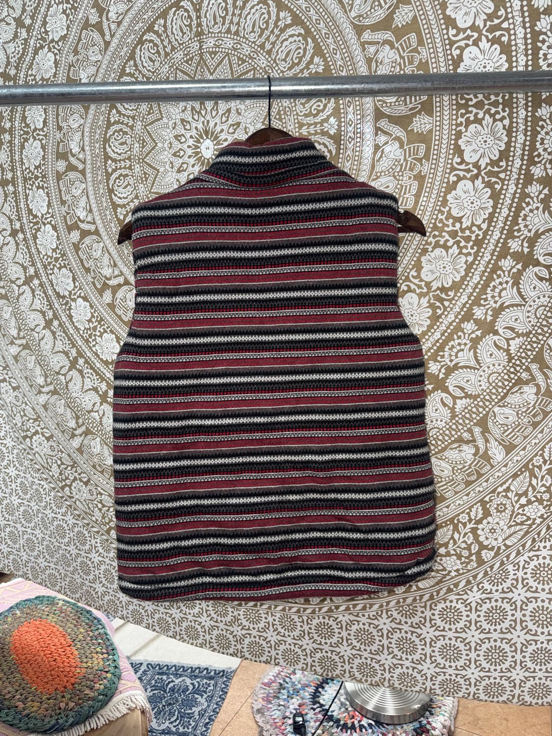 Ugiz 빈티지 에스닉 패딩조끼  상품이미지5