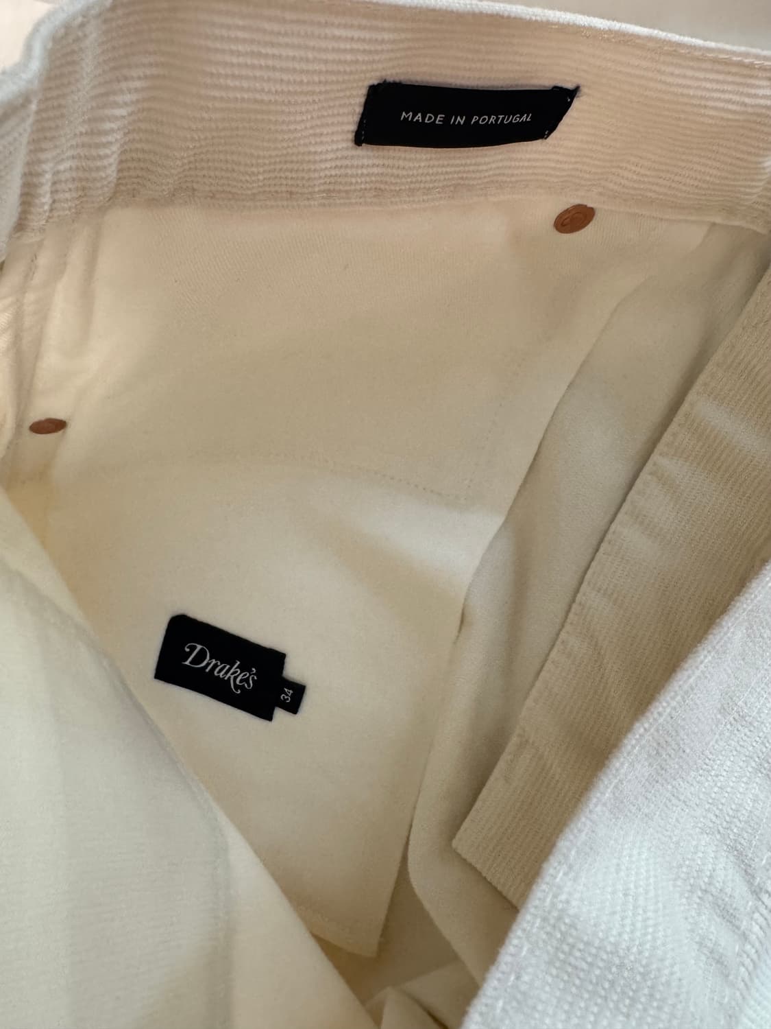 드레익스 에쿠르 재팬 셀비지 코듀로이 5포켓진 34(새상품) 상품이미지9