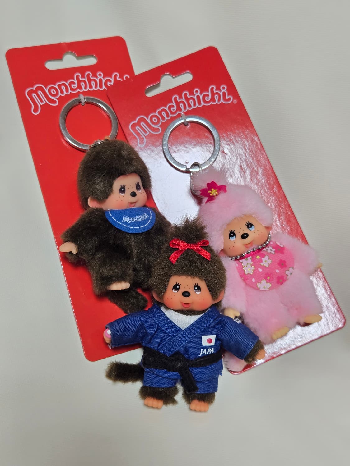몬치치 키링 ( 사쿠라. 유럽판. 고전스포츠 ) 일괄 상품이미지2