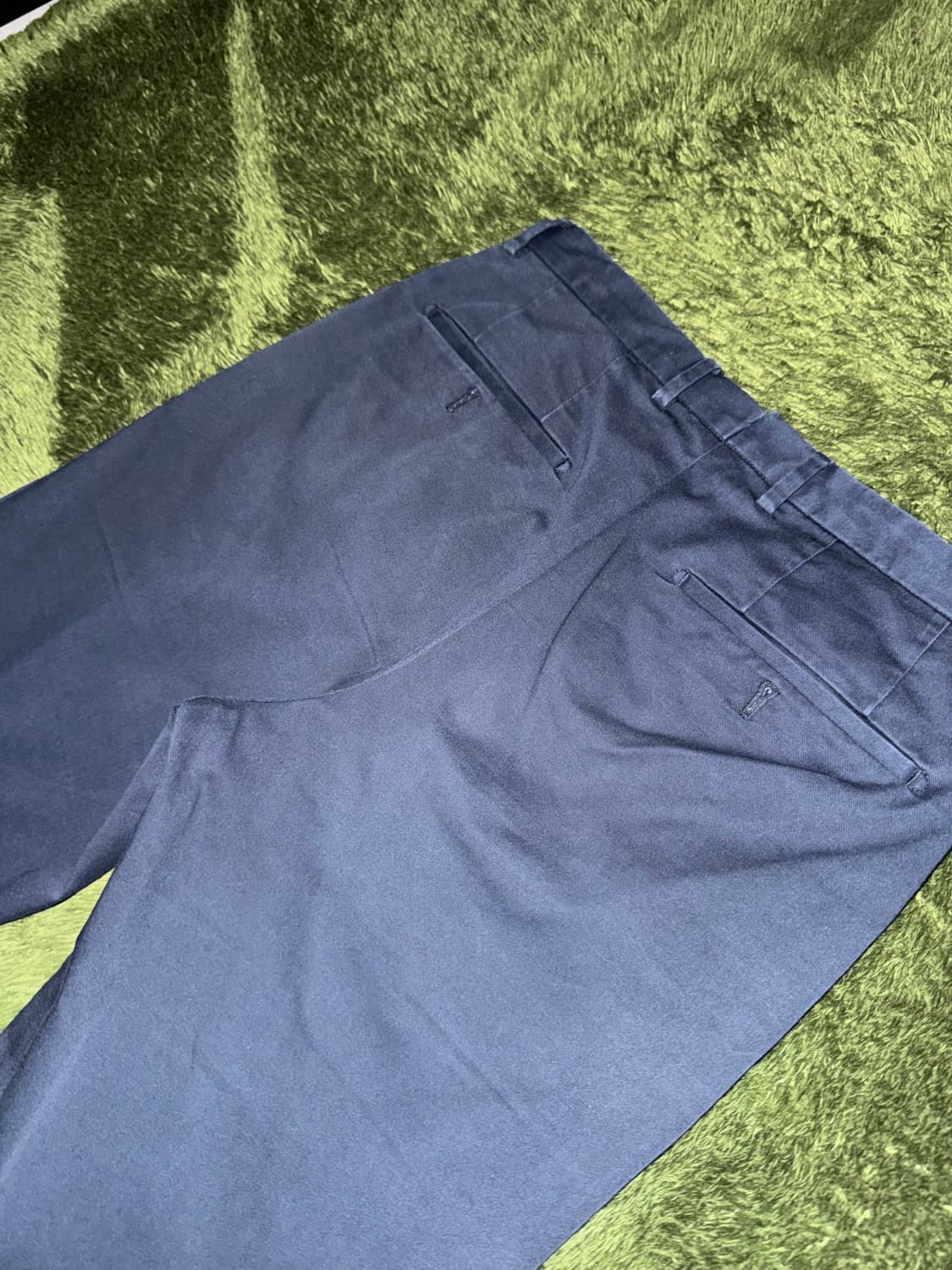 Hugo boss 휴고보스 재팬 빈티지 워싱 코튼 트라우저 네이비 상품이미지8