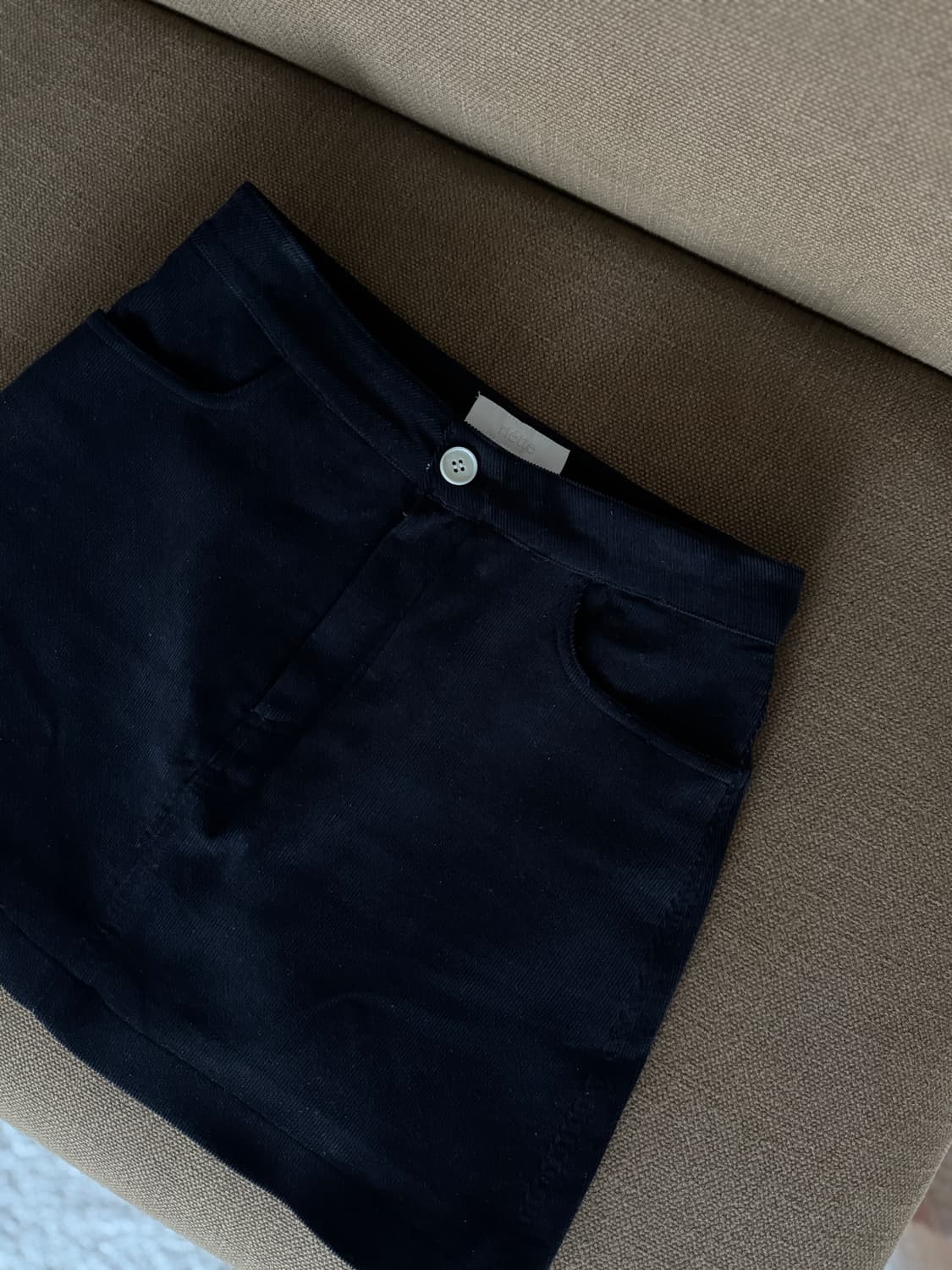 <실착 1회> 리에뜨 모어스커트 / 코듀로이 미니스커트 상품이미지7