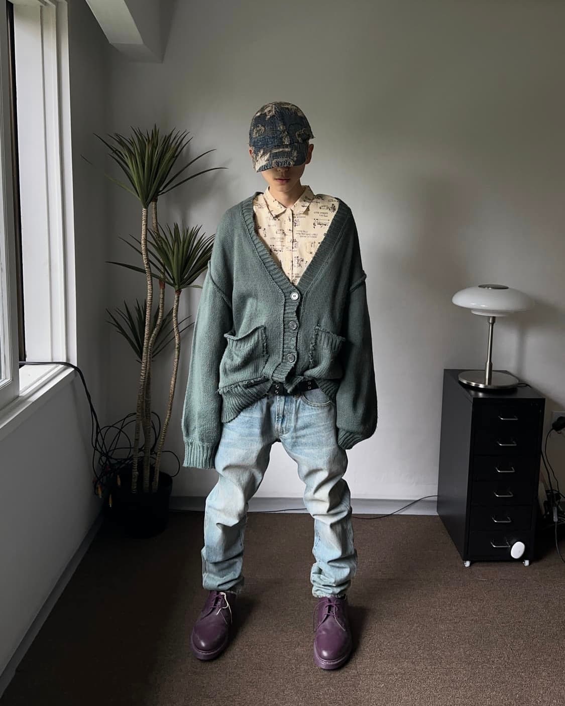 PumaxXO 리프드 대미지 진 상품이미지5