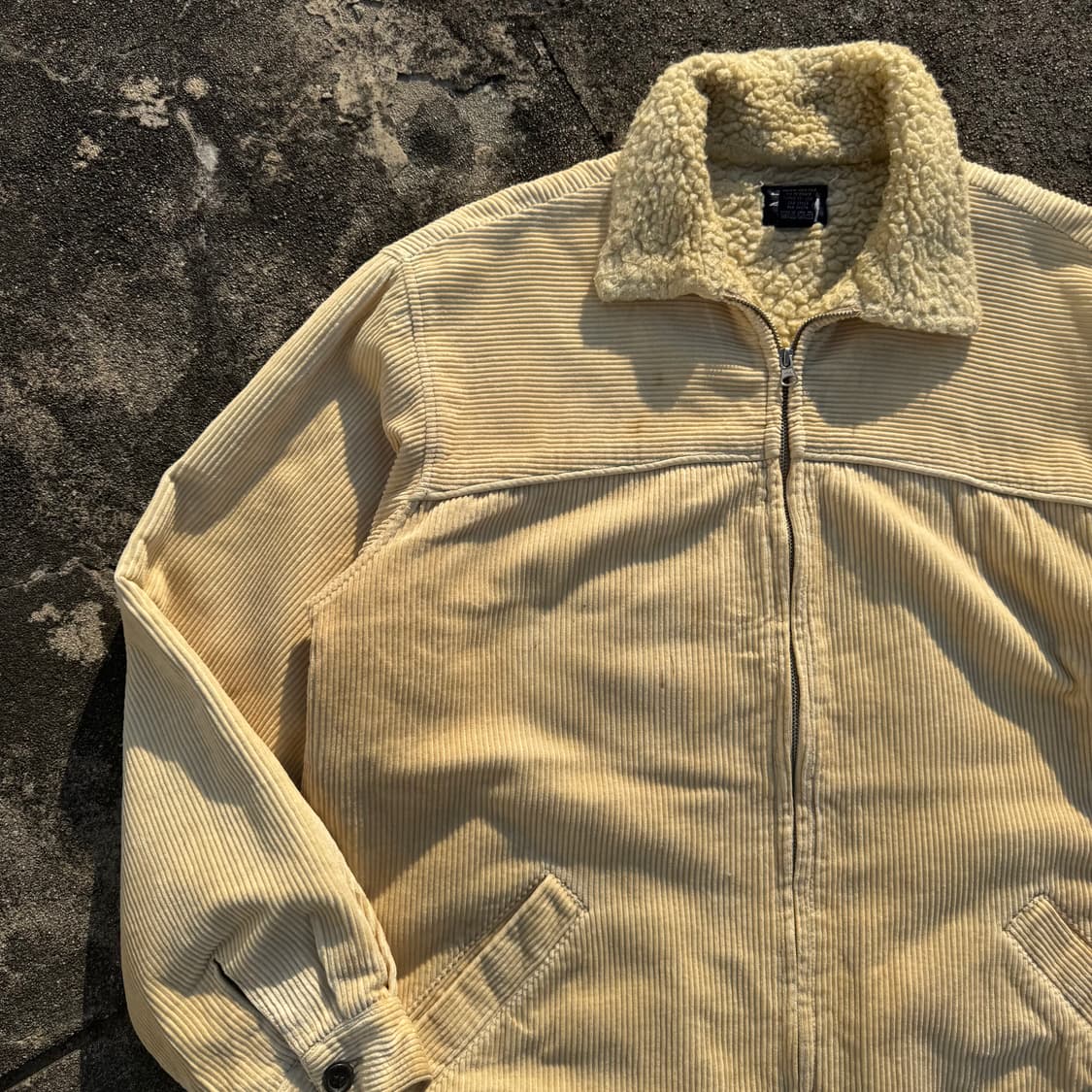 [L~XL] Stussy 스투시 코듀로이 셰르파 자켓 상품이미지4