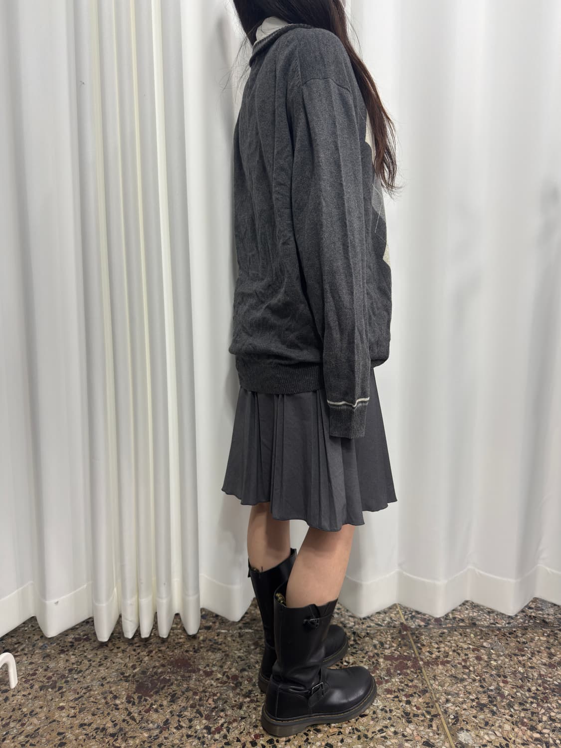 hush puppies argyle knit zipup 상품이미지7