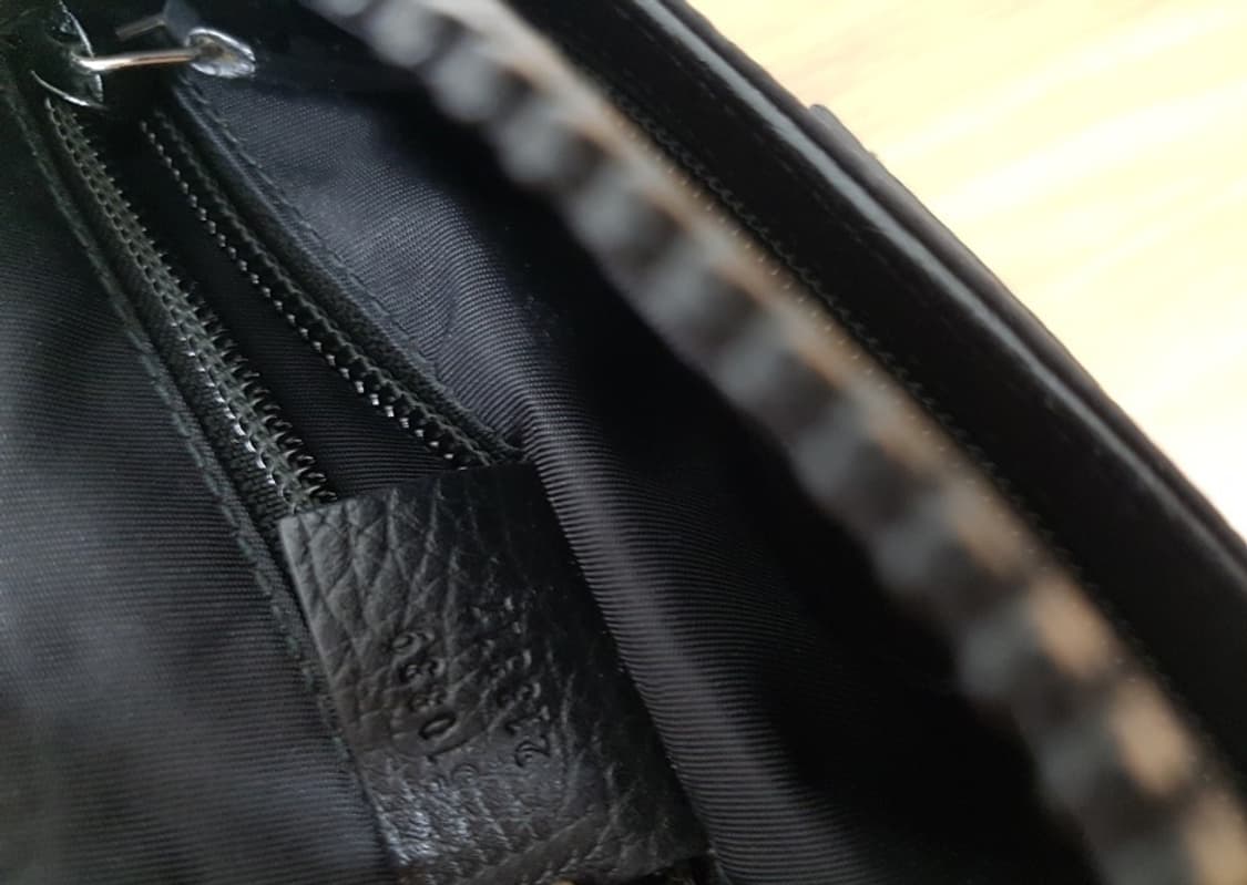 구찌 GG 크로스백 (정품 510339 나일론 블랙) 상품이미지9