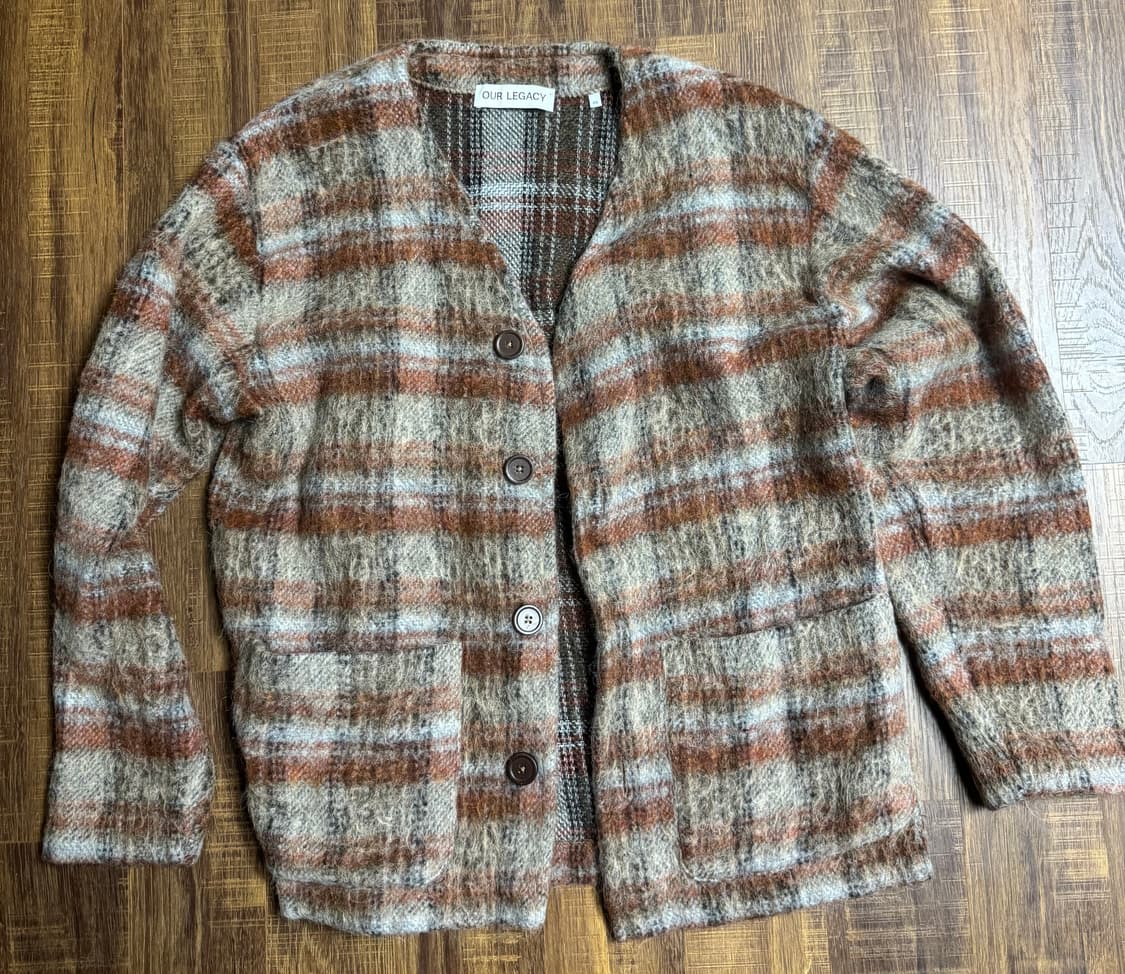 [48] Our legacy Mohair 가디건 상품이미지3