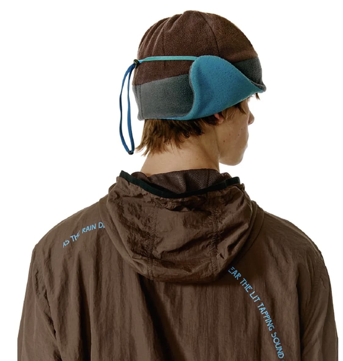 테켓 비니 Recording Fleece Earflap Brown  상품이미지3