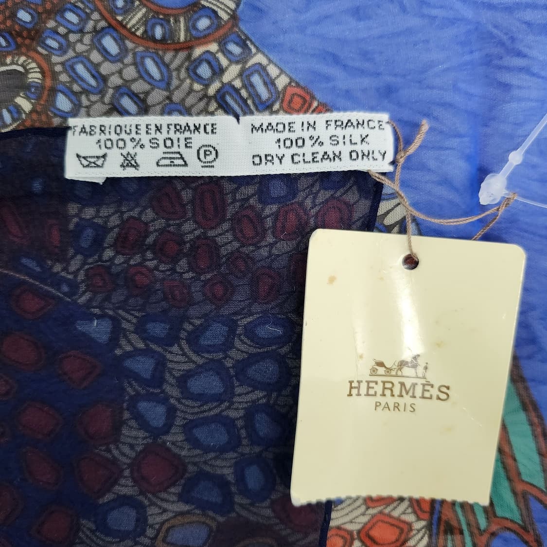 [미사용] 에르메스 실크 100% 스카프 상품이미지4