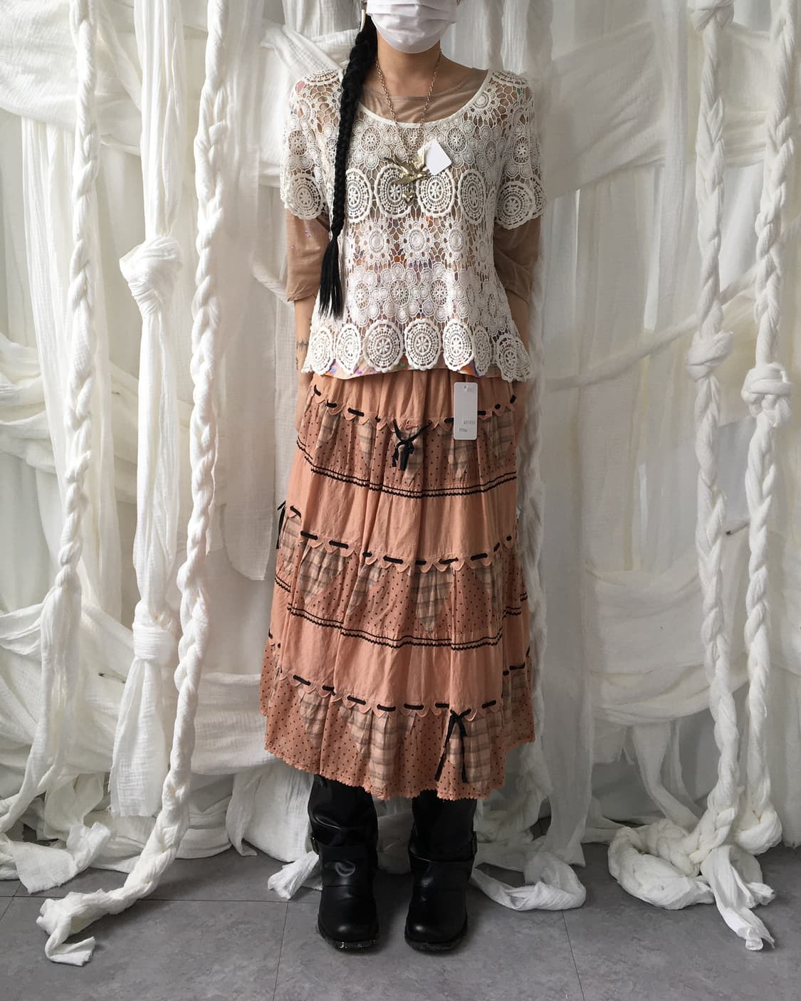 Crochet pattern top 상품이미지7