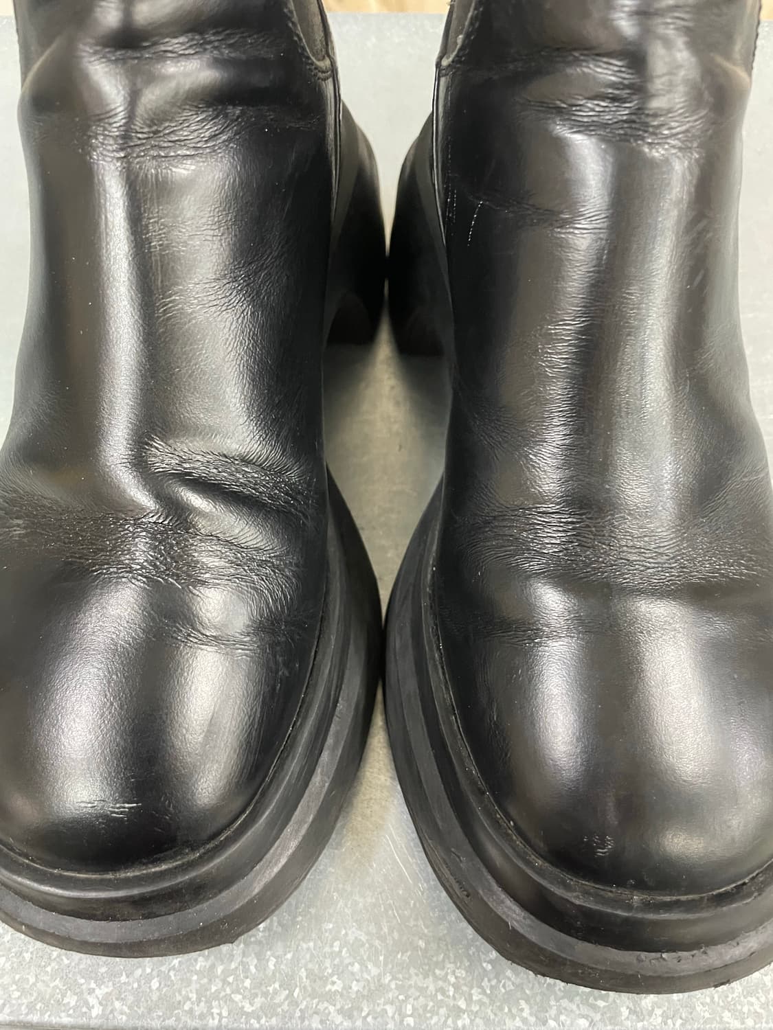 우영미 레더 첼시 부츠 230 상품이미지7