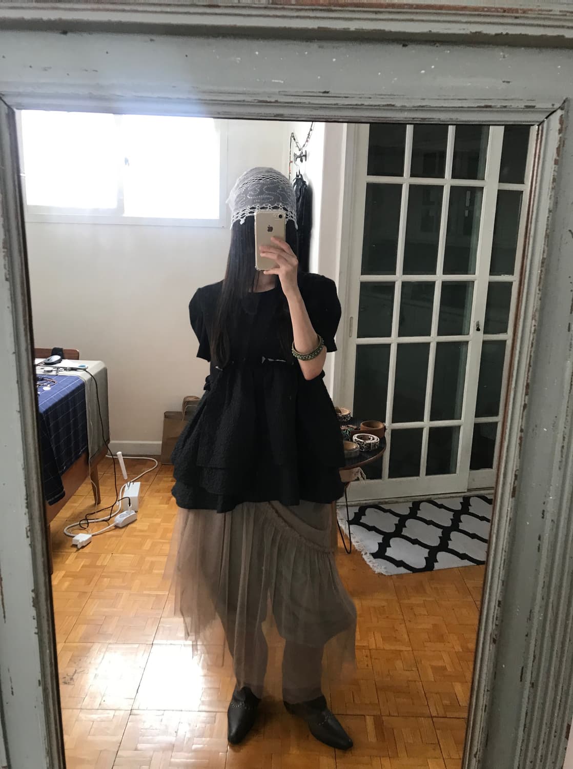 vintage ballon top  상품이미지6