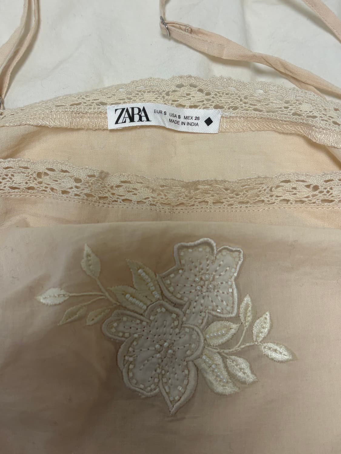 자라 나시 탑 s 상품이미지7