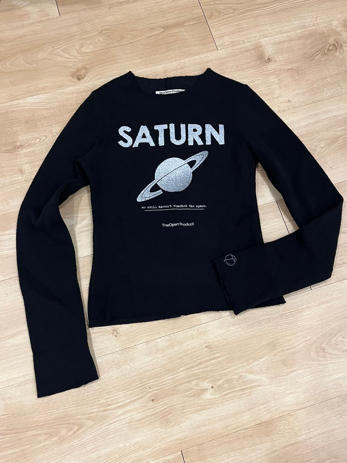 TheOpen Product 피티드탑 블랙 상품이미지2