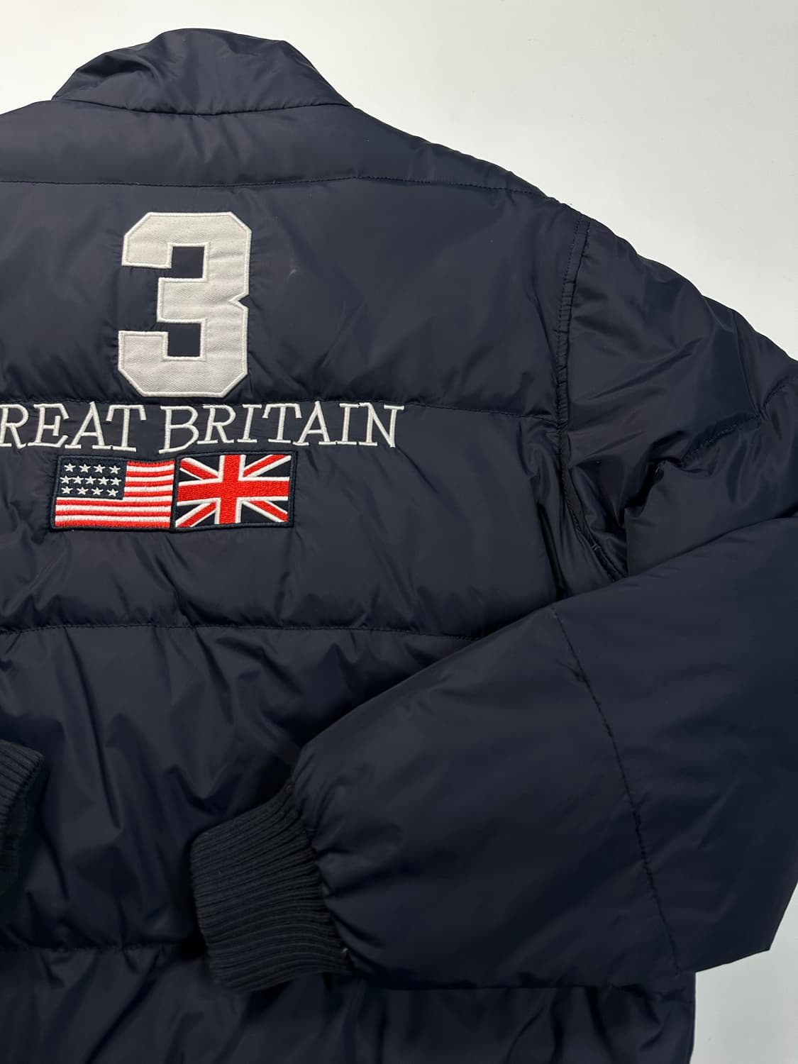 폴로 빅포니 브리튼 다운 패딩 네이비 XL 상품이미지8