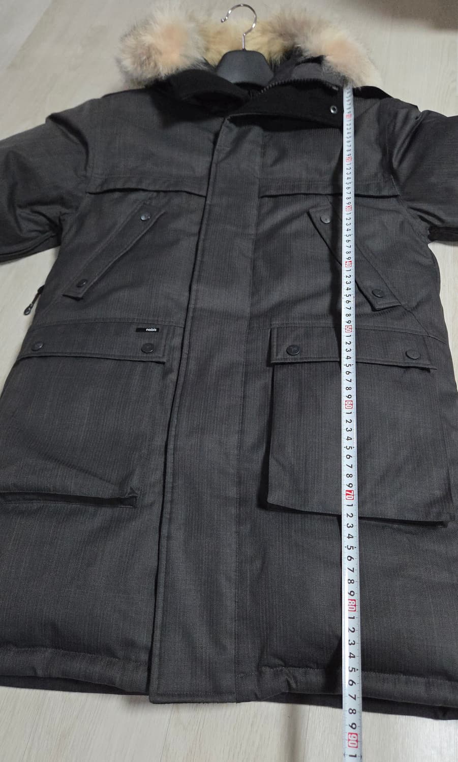 (착샷) 노비스 nobis 야테시 패딩 다운 코트 상품이미지7